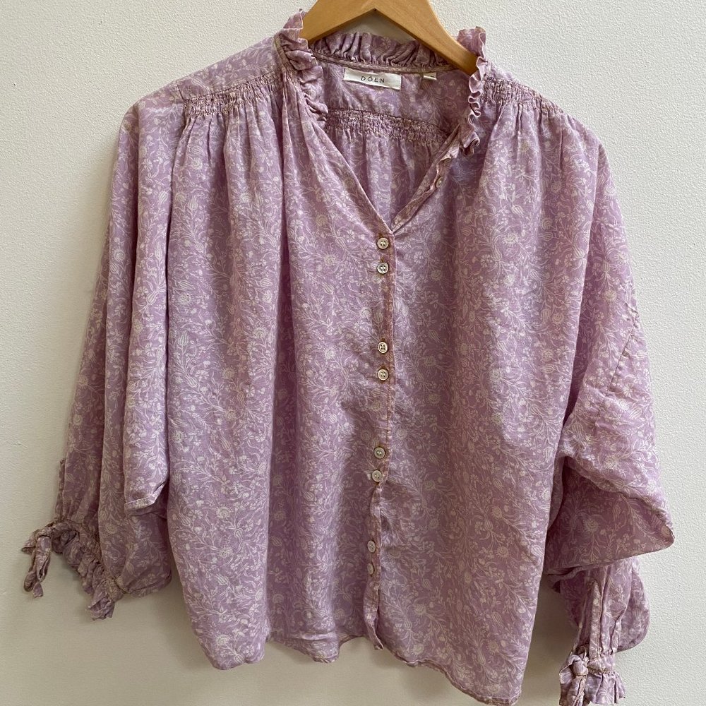 Doen Rose Blouse Small